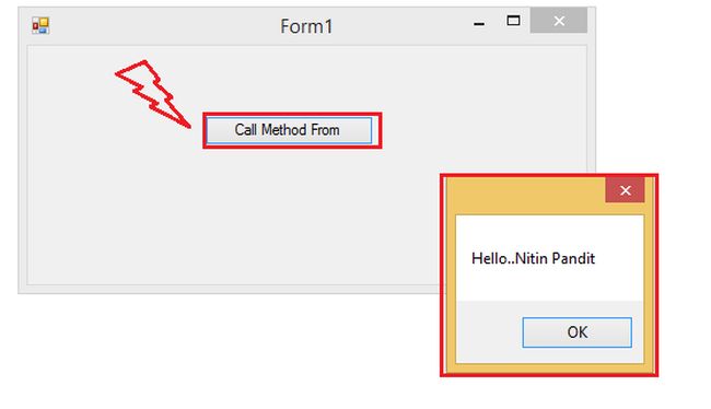 test the method n click